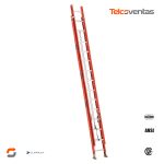 ESCALERA FIBRA VIDRIO TELESCOPICA 5.18 M CUPRUM