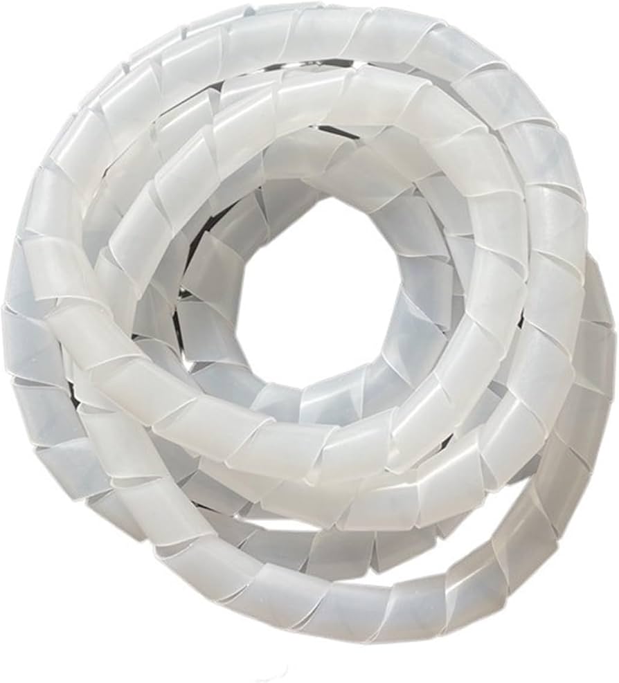 DUCTO ESPIRAL PROTECTOR BLANCO 10MMX 10 METROS