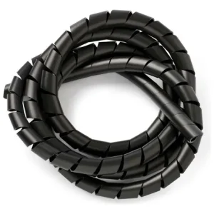 DUCTO ESPIRAL PROTECTOR DE CABLE NEGRO 8MM X10 METROS