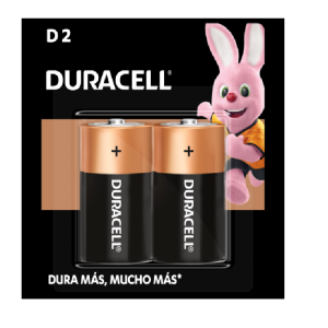 PILAS DURACELL D2