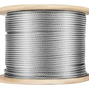 CABLE ACERO GALVANIZADO 5/16′ TORON 1 X 7