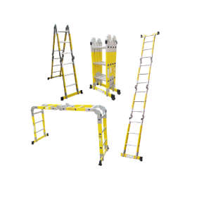 ESCALA FIBRA VIDRIO MULTIPROPOSITO 12 PELDAÑOS 150 KG. CUPRUM
