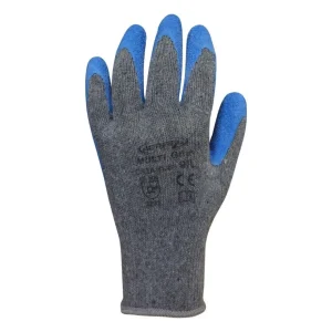GUANTE ACTIVEX MULTIGRIP ALGODON LATEX GRIS