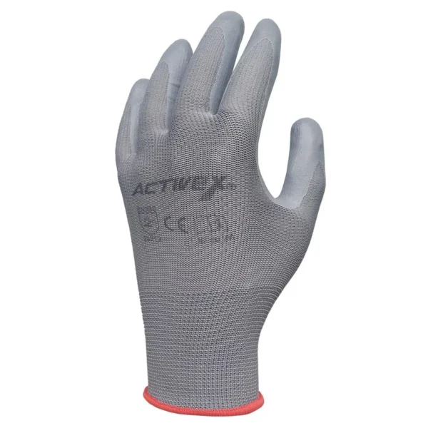 GUANTE ACTIVEX MULTIGRIP NYLON NITRILO GRIS