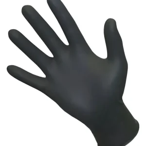 GUANTE NITRILO NEGRO