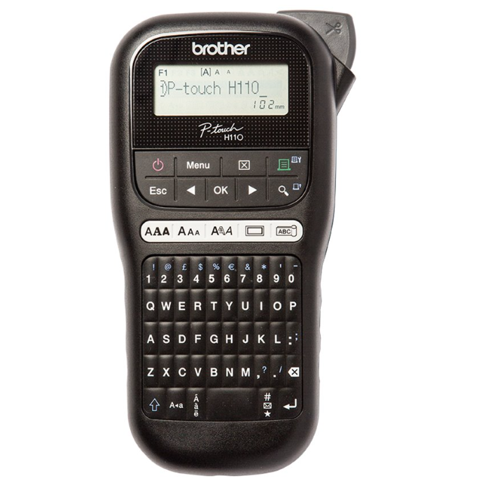 H110-NEGRA.png ROTULADORA PT-TOUCH H110 NEGRA - Imagen 1