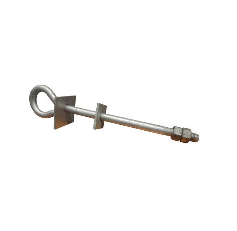 PERNO OJO 5/8′ X 14′ GALVANIZADO CON ARANDELA FIJA
