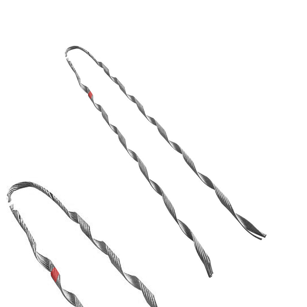 PREFORMADO ADSS RETENCION 10 MM X 400 MM PINTA ROJA