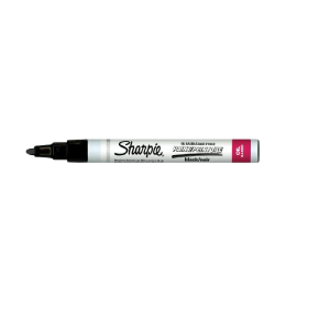 ROTULADOR SHARPIE NEGRO AL ÓLEO