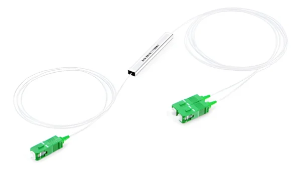 SPLITTER 1X2 ENTRADA SC/APC- SALIDA DOBLE SC/APC