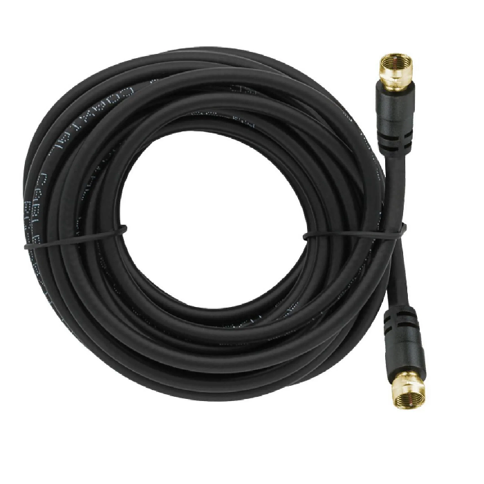 cable-coaxial-macrotel.png Cable Coaxial MACROTEL Con Terminal F Negro 5.0 MTS - Imagen 1