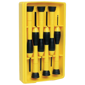 JUEGO DE 6 DESTORNILLADORES DE PRECISIÓN STANLEY