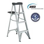 Escalera Aluminio Tijera 1.22 M 4 Peldaños Cuprum — vista 2