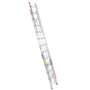 Escalera DE Extensión DE Aluminio 24 Peldaños Cuprum
