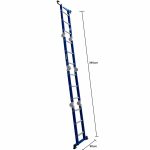 Escalera Multipropósito DE Acero 12 Peldaños — vista 2