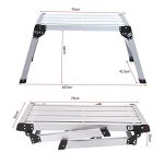 Escalera Plataforma Aluminio Plegable 150 KG — vista 2