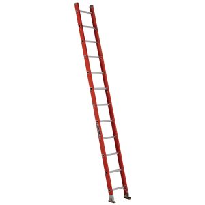 Escalera recta de fibra de vidrio Cuprum 3,66 m serie 544-12, roja