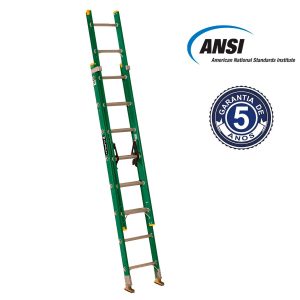Certificación ANSI y garantía de la escalera telescópica dieléctrica Cuprum 618-16