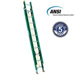 Certificación ANSI y garantía de la escalera telescópica dieléctrica Cuprum 618-20