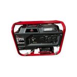 Generador eléctrico 3 kVA SWGE3750 de frente: panel de control, tomas AC 230V y medidor V.F.T