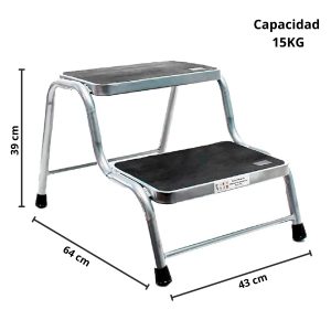 Piso Escalera Escabel Clinico 2P — vista 2