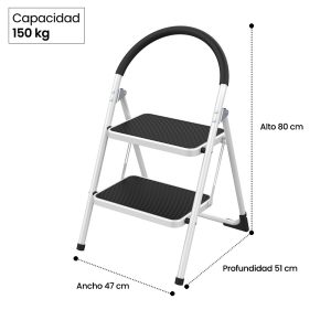 Piso Escalera Plegable 2 Peldaños Magna Plus — vista 2