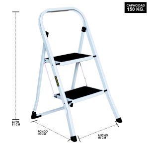 Piso Escalera Plegable 2P Profesional — vista 2