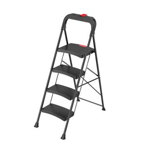 Piso Escalera Plegable 4 Peldaños Luxury Magna Plus