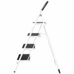 Piso Escalera Profesional Acero 4 Peldaños (150 Kg) — vista 2