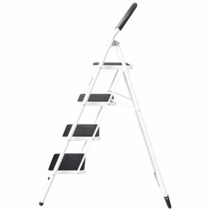 Piso Escalera Profesional Acero 4 Peldaños (150 Kg) — vista 2